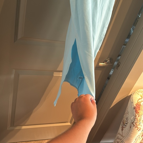 Blue midi dress - Picture 2 of 3